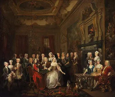 The Assembly at Wanstead House William Hogarth